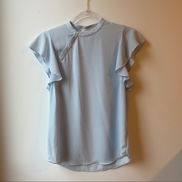 Babaton Tops - XS Aritzia Babaton Blouse Pale Blue